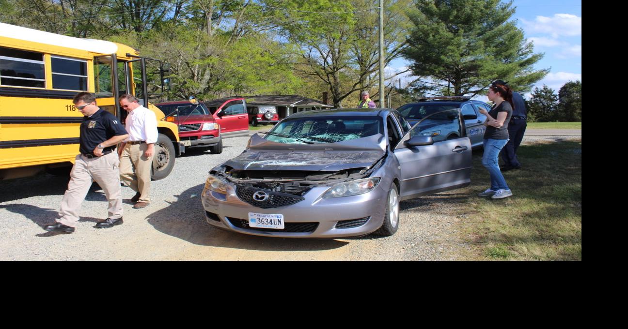 No one hurt in wreck involving school bus | Local News | yourgv.com