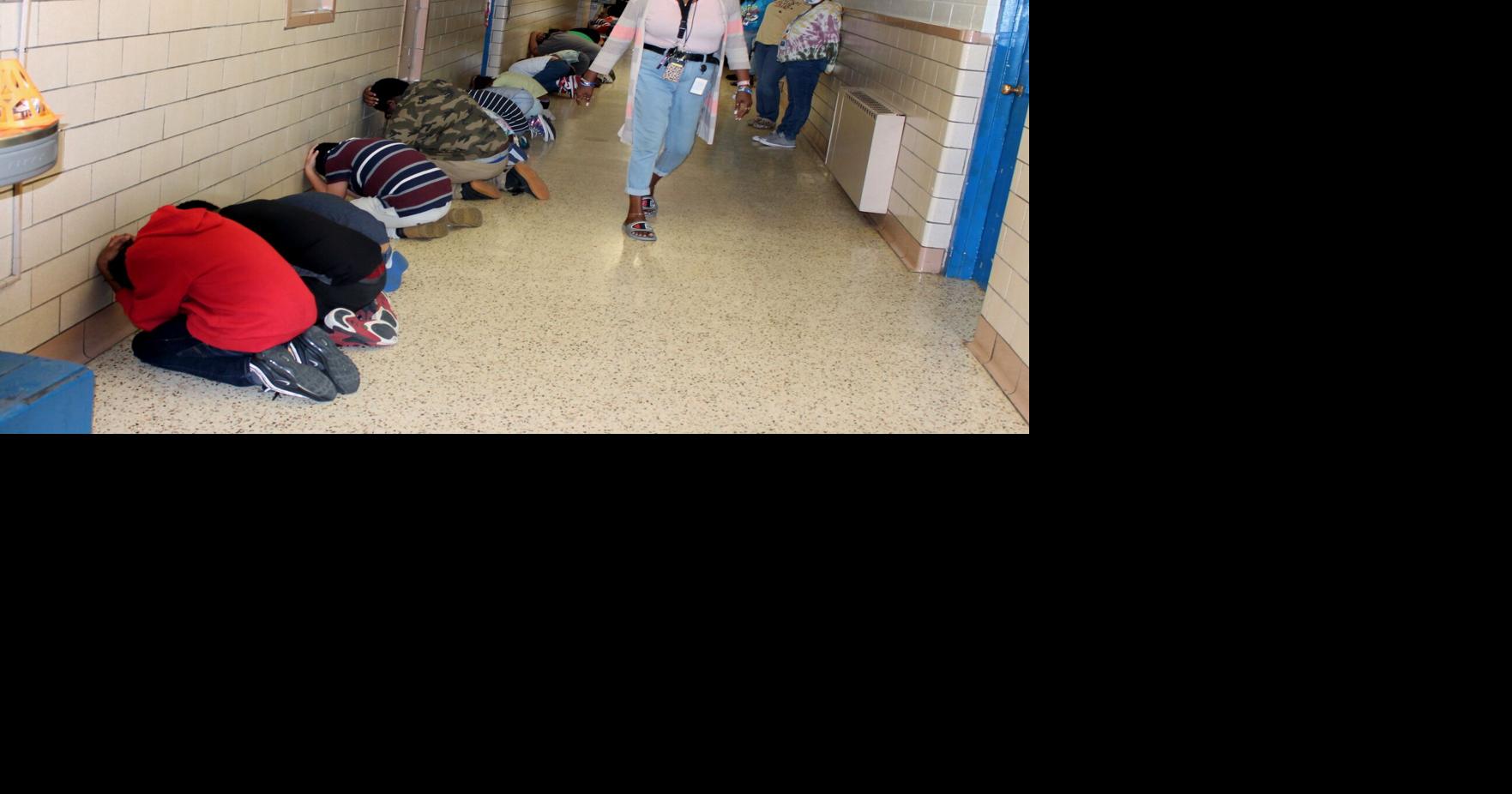 Students take part in tornado drill Education