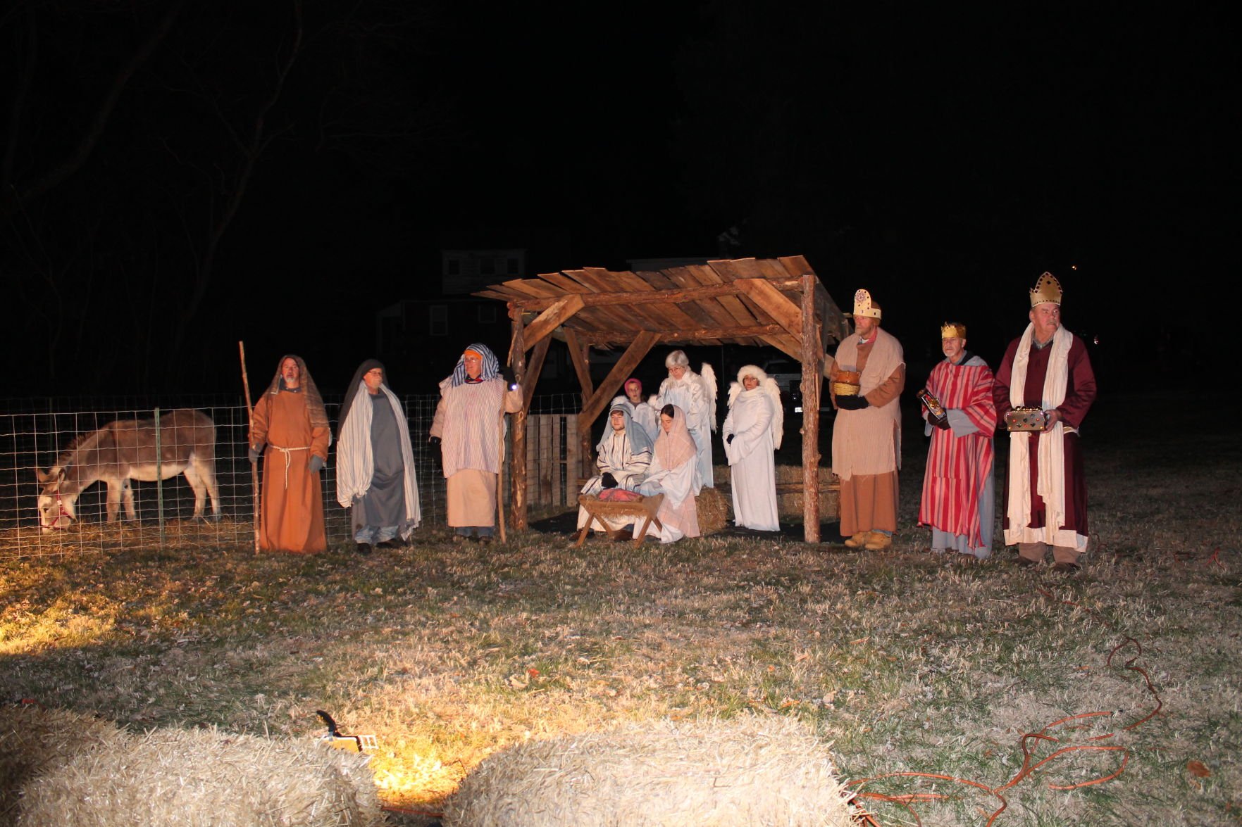 Churches Join Forces For Live Nativity | Local News | Yourgv.com