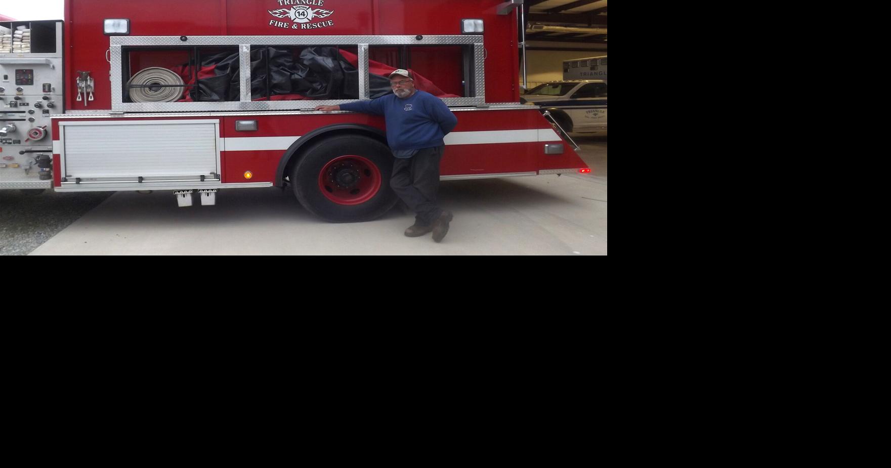 Small on numbers, big on dedication Joining Triangle Volunteer Fire
