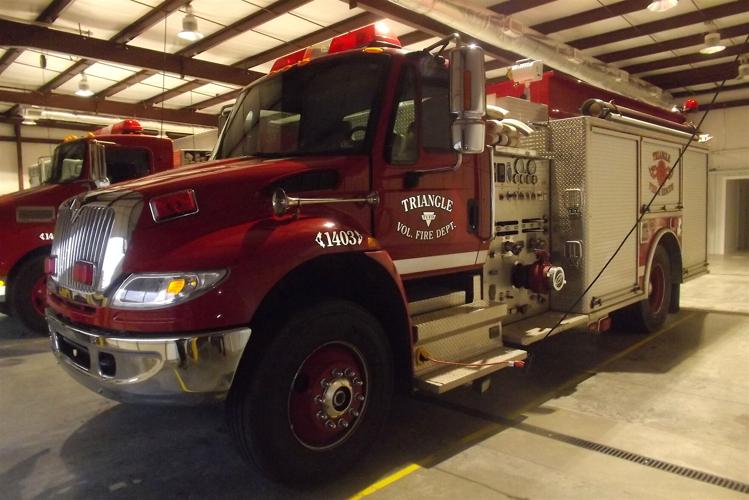 Small on numbers, big on dedication Joining Triangle Volunteer Fire