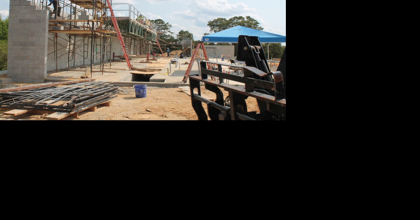 Car wash construction continues in South Boston | Local Business ...