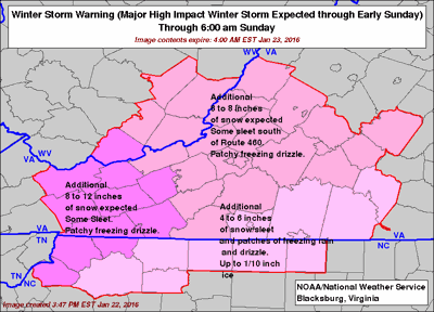 Commonwealth Responds To Winter Storm Jonas Winter Yourgv Com