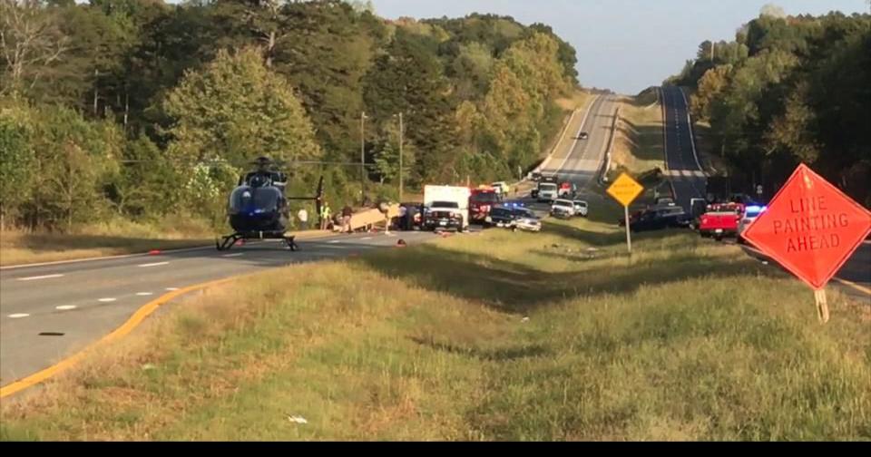 Crash on Highway 58
