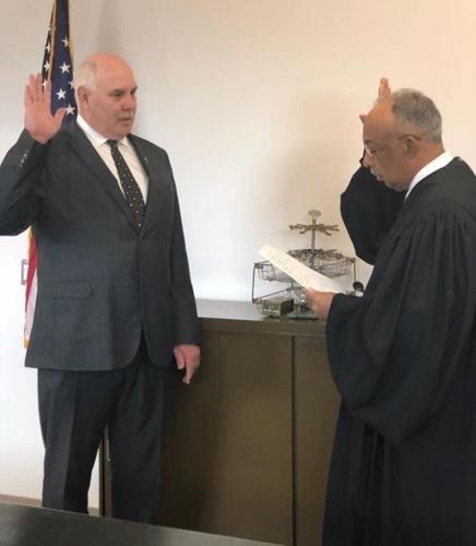 Sheriff takes oath for another term Local News yourgv com