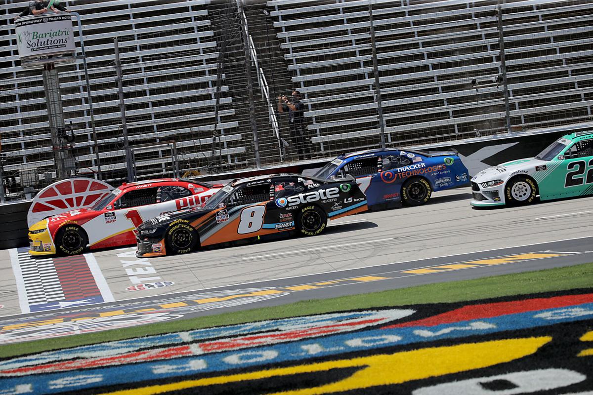 Burtons Both Finish In Top 10 At Texas Motor Speedway Racing Yourgv Com