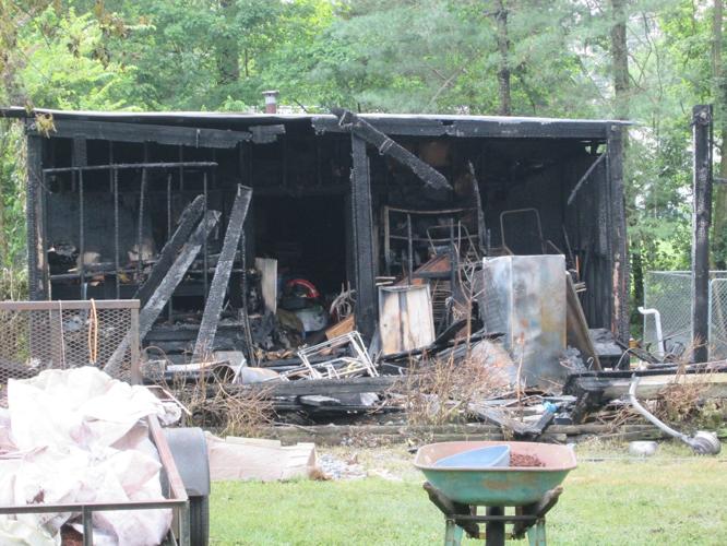 Shed fire heat damages homes | Local News | yourgv.com