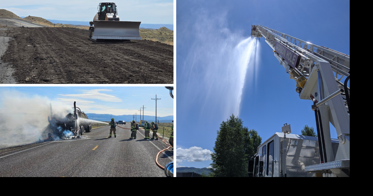 AROUND WYOMING: Tunnel Repairs, Natural Gas Leak and Semi Fire!