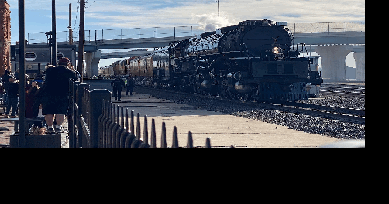 Big Boy 4014 departed Cheyenne on first coast-to-coast tour