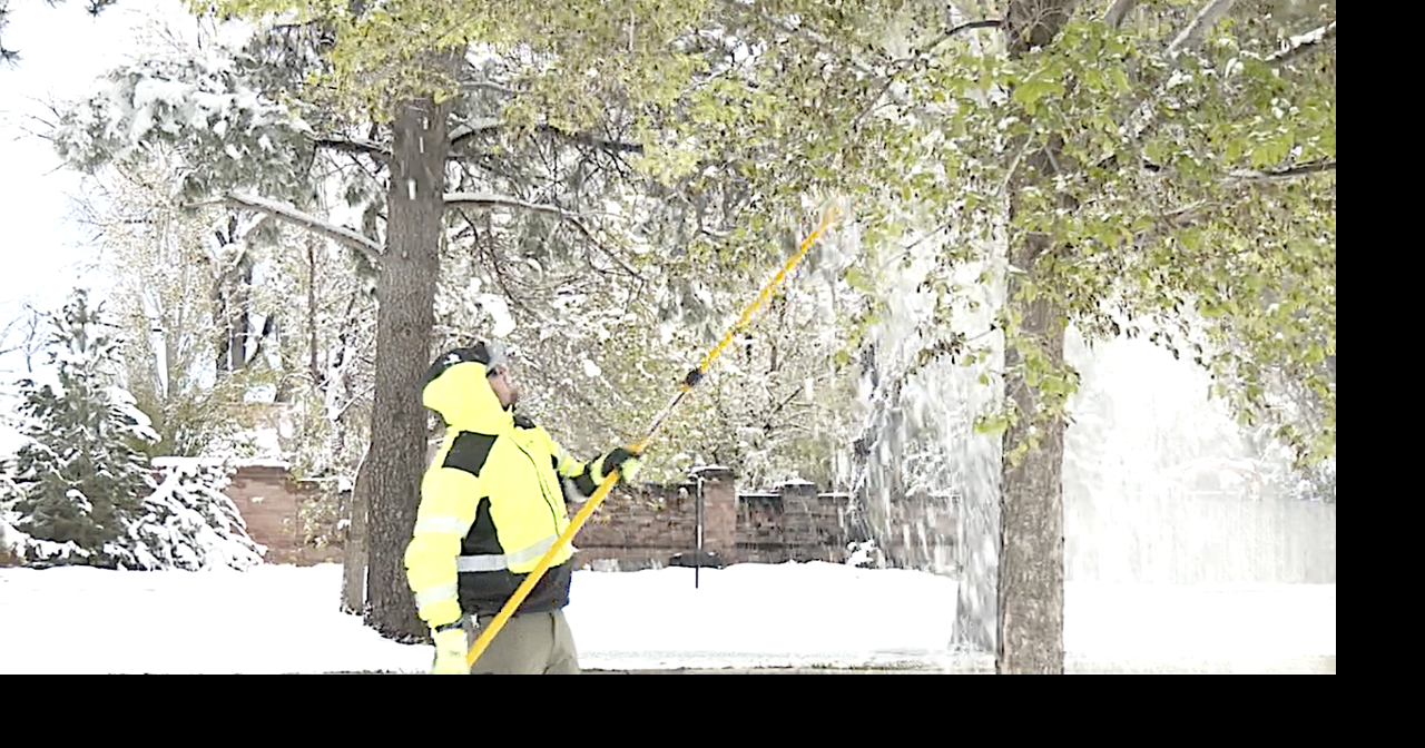 Cheyenne forester warns wet spring snow bends branches, risks damage