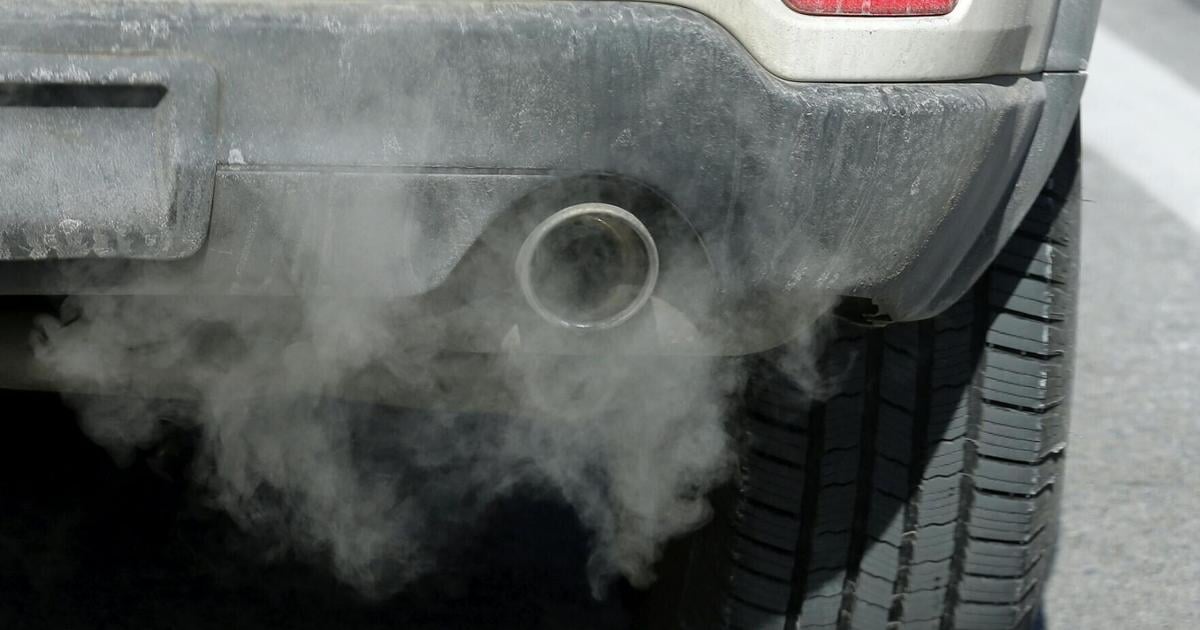When a vehicle is stopped but the engine is running, it's still burning gas and emitting pollutants.