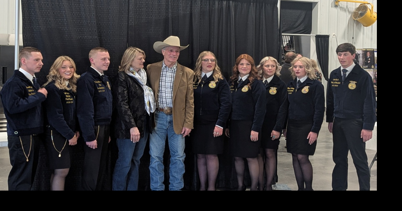 Gov. Gordon attends FFA Association Convention in Cheyenne