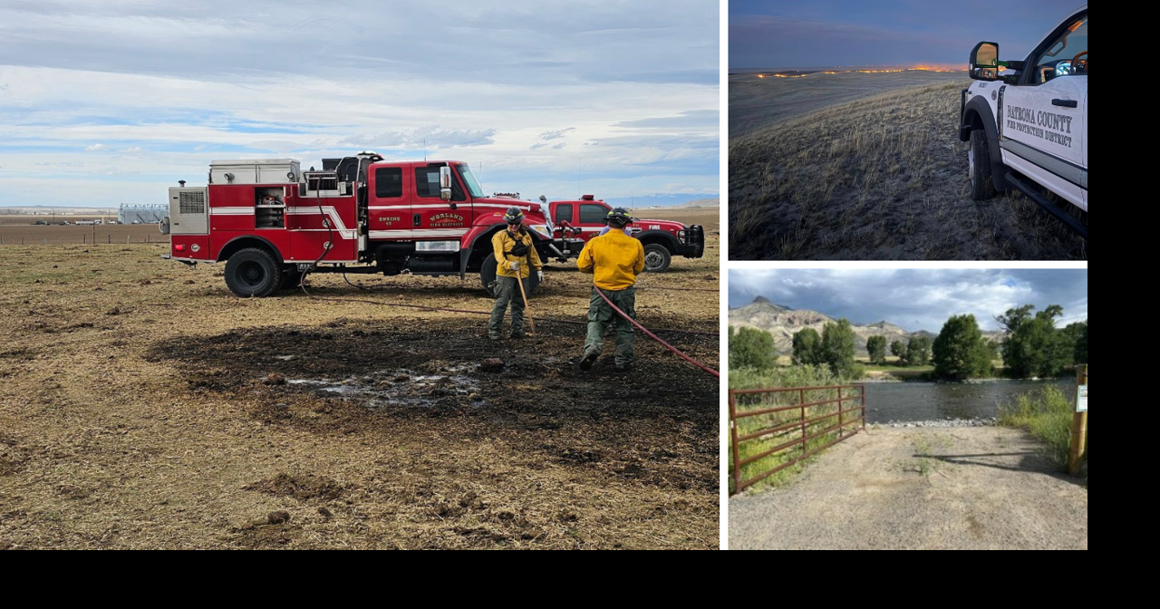 AROUND WYOMING: Sandpiper Fire, Damaged Gate and Boat Access Sites!