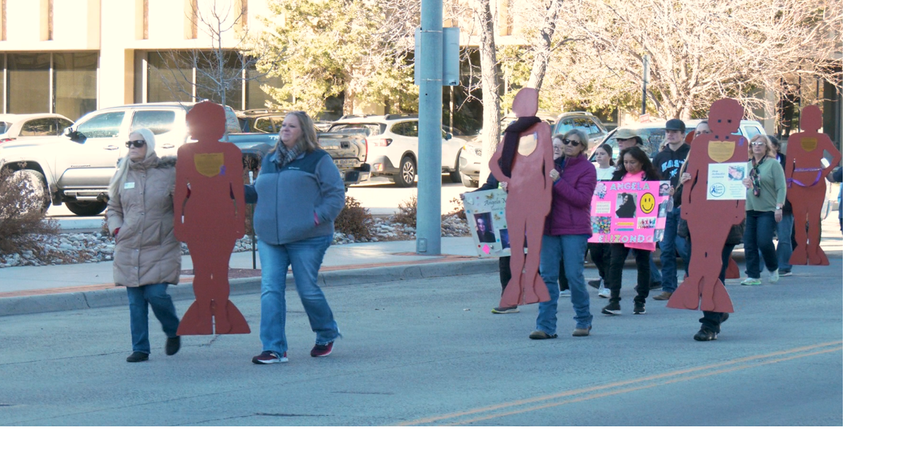 Cheyenne silent witness march honors victims of domestic violence in Wyoming
