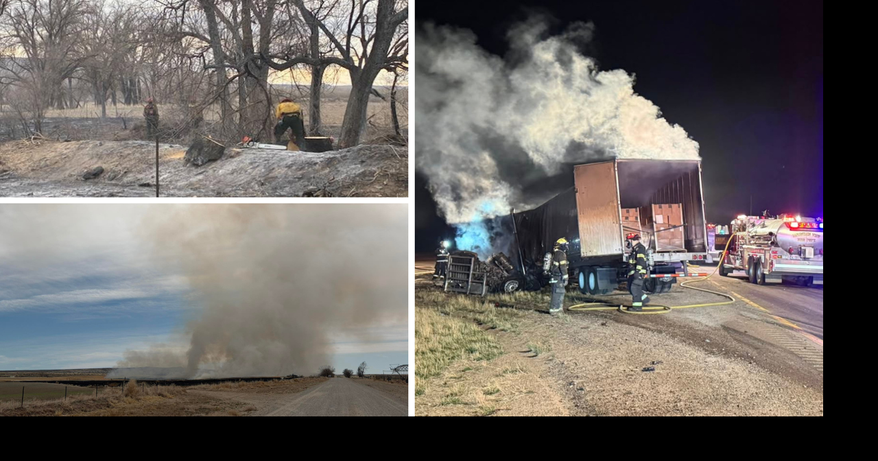 AROUND WYOMING: Field Fire, Semi Truck Crash and Vehicle Thefts!