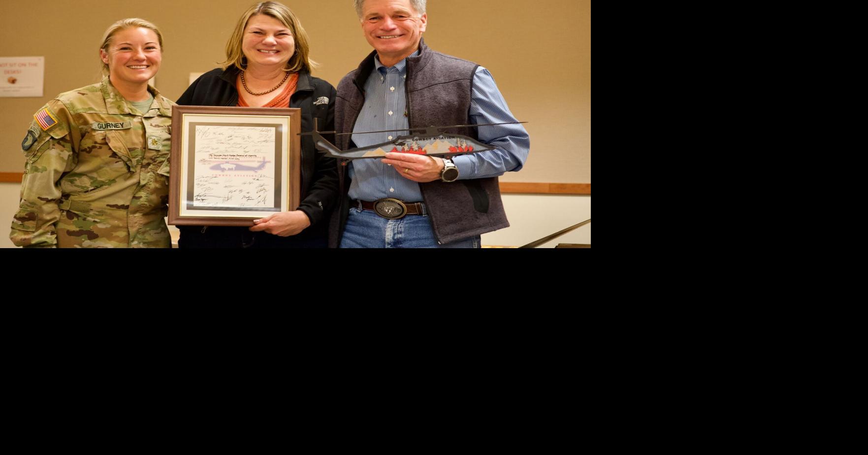 Gov. Gordon visits Wyoming's Army National Guard, expresses gratitude