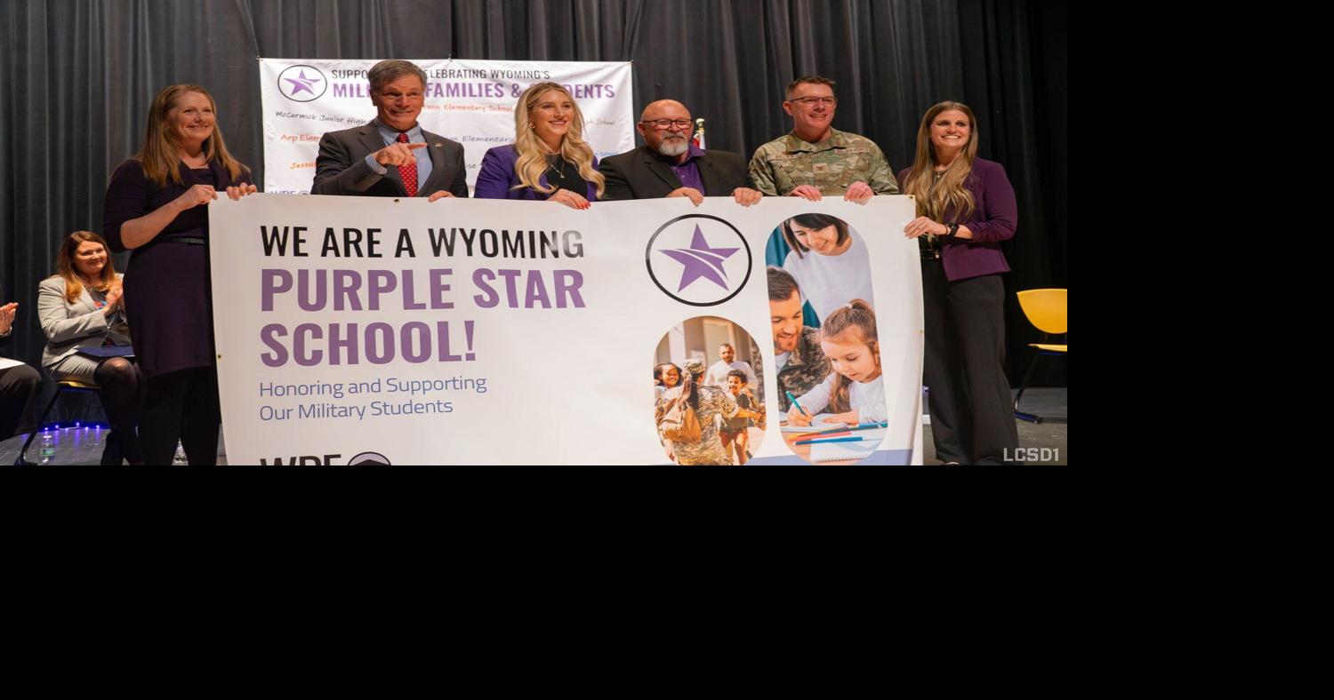 Arp Elementary named Wyoming Purple Star School