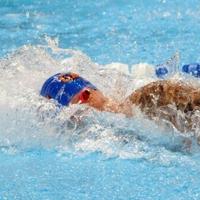 Nine-time Olympic champion Caeleb Dressel won the 100m men's freestyle title at the US national swim championships