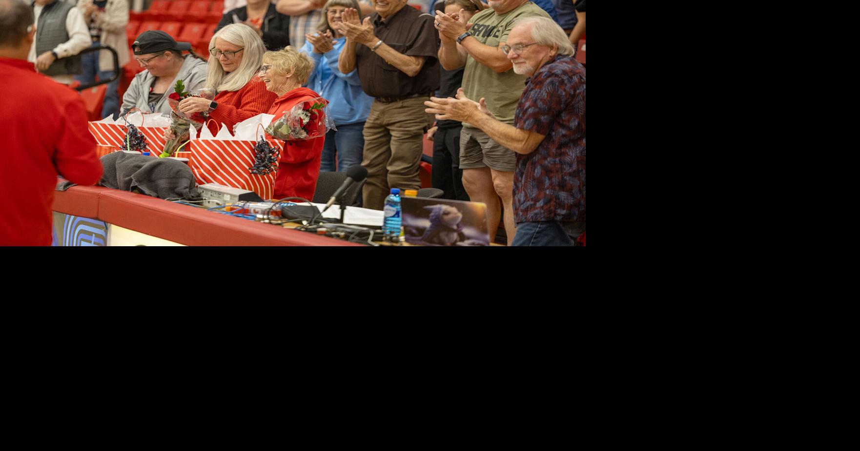 Score, book keepers for Casper College volleyball honored for 25 years of service