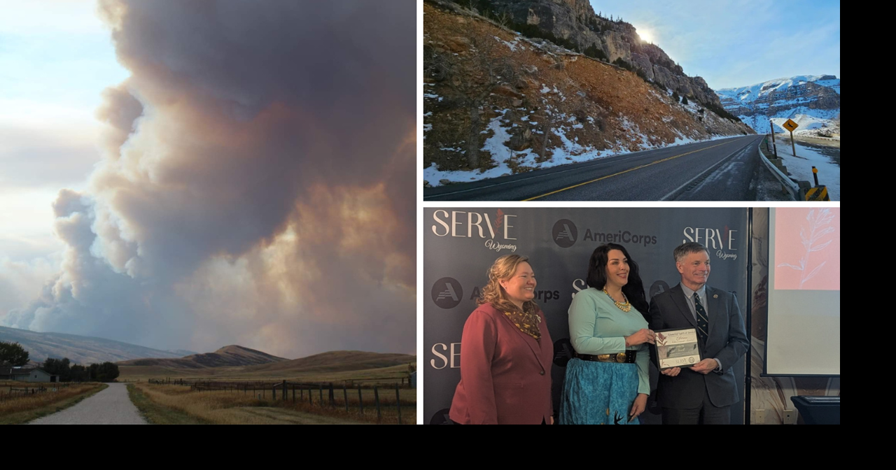 AROUND WYOMING: Pile Burnings, Wind River Canyon and Serve Wyoming!