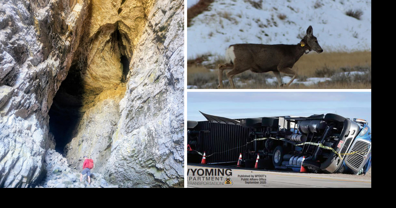 AROUND WYOMING: Aerial Surveys, Sheriff Retirement and Road Reopenings!