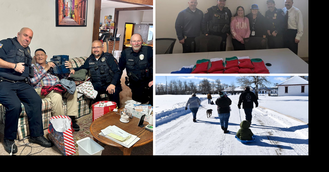 AROUND WYOMING: Adopt-a-Cop, Officers Give Back, and First Day Hikes