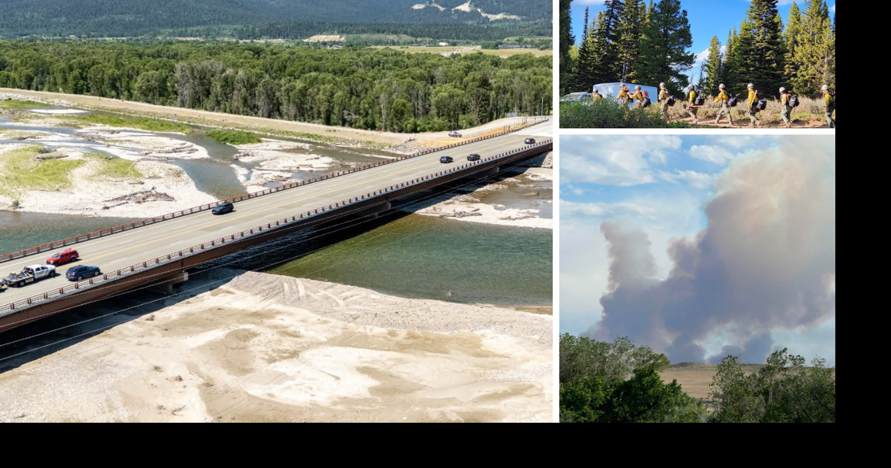 AROUND WYOMING: Wildfires, Rock Art Vandalism and Snake River Bridge!