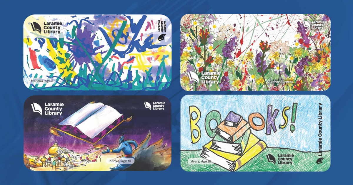 Laramie County Library unveils new art-inspired library card designs ...