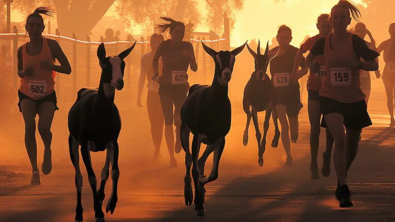 Goat Fun Run Obstacles, Education, Costumes and More Homepage