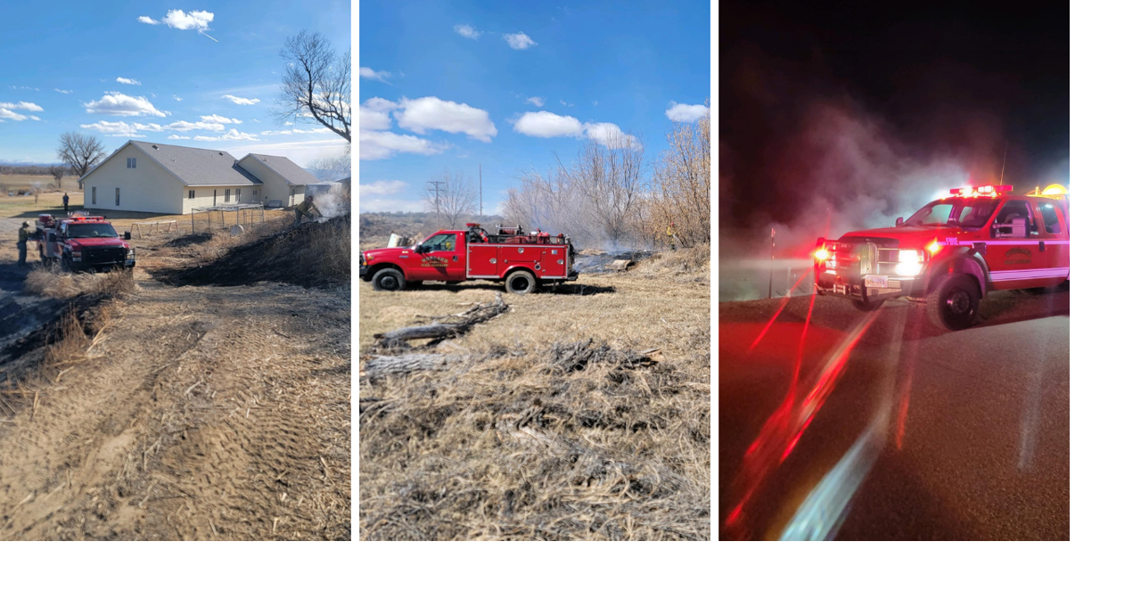 Worland Fire Dept. wrestles with multiple fires triggered by controlled ...