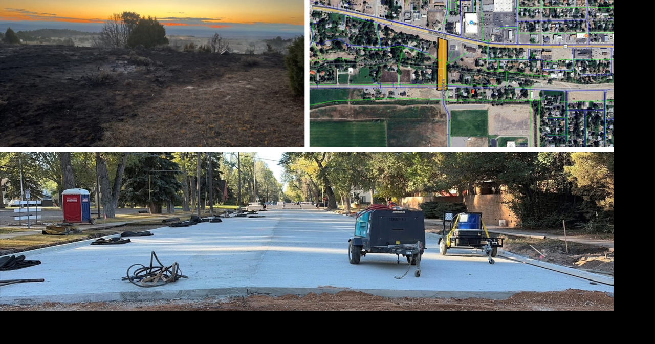 AROUND WYOMING: Fire Update, ATV Rollover and Ivinson Avenue Progress!