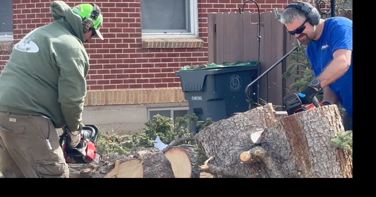 Cleanup underway after powerful winds cause damage across Cheyenne