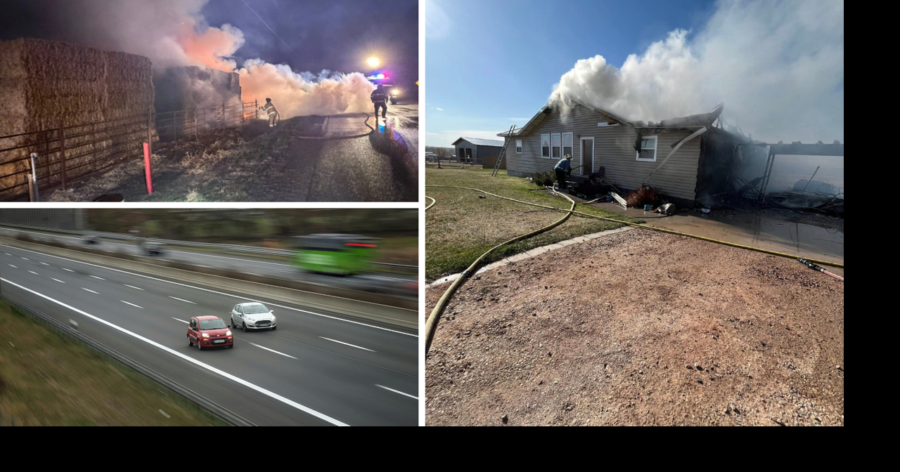 AROUND WYOMING: Officer-Involved Shooting, Crash and Fires!