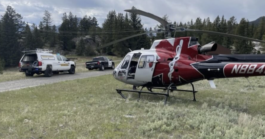 Woman falls while hiking in Reef Creek area